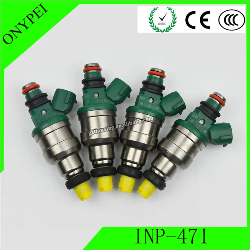 4 Pcs Inp471 1571057f00 Fuel Injectors Nozzle For Mitsubishi Gasoline