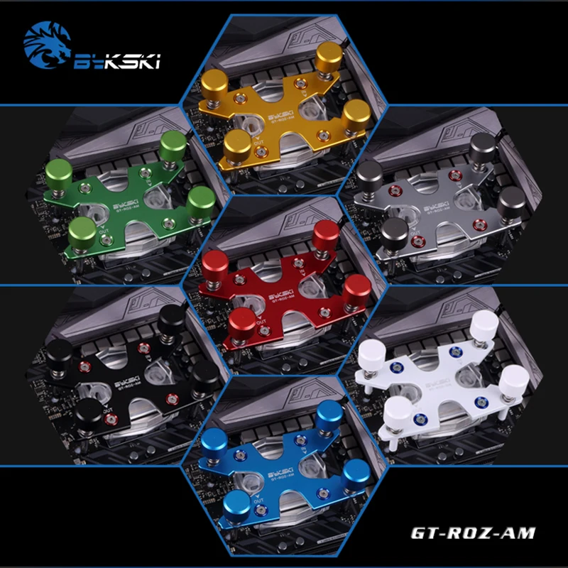 Bykski Multicol Water Cooling Block CPU Radiator use for AMD Ryzen AM3