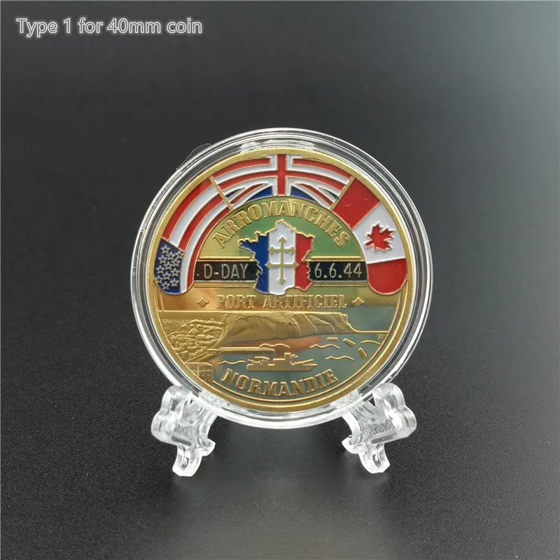 Type 1 for 40mm coin