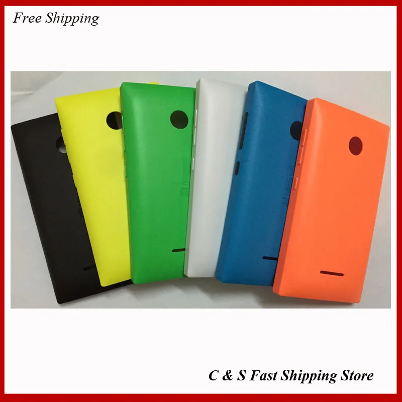 10pcs/lot original Battery Case Cover bright Surface Door Housing Back for Microsoft Lumia 435 With Side Button |