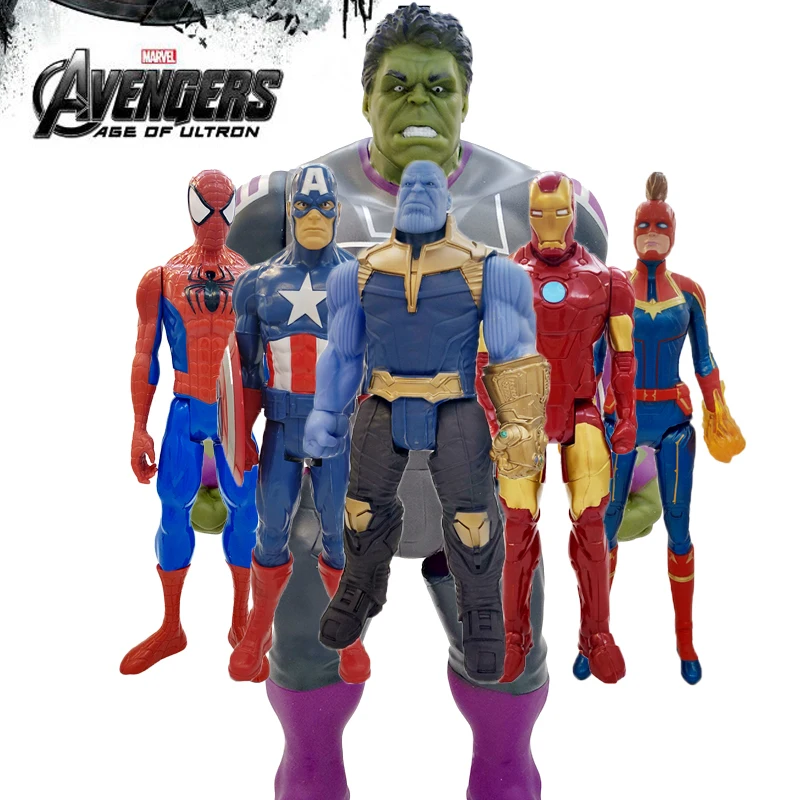 

Original Marvel Legends Avenger Endgame 30CM Captain Marvel Figure SpiderMan Ironman PVC Action Figure Kids Toys for Children