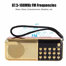 M-11 мини-динамик с радио PW памяти MP3 плеер радио портативный 87,5-108 МГц FM динамик радио Поддержка TF карты