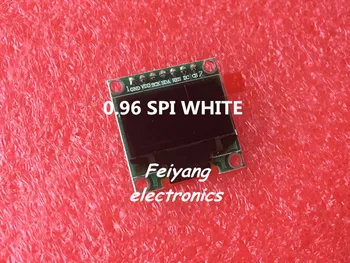 

10pcs 0.96"White OLED module 0.96 OLED New 128X64 OLED LCD LED Display Module 0.96" SPI Communicate MODU