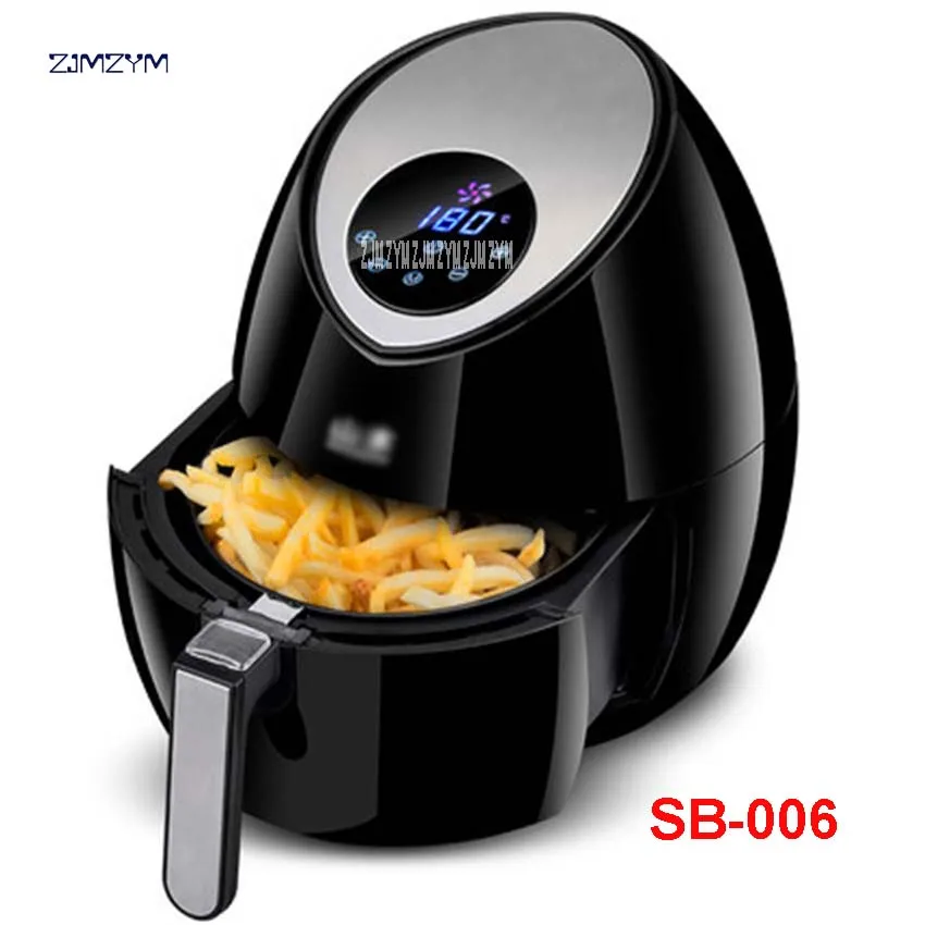 220 V 3.2L Capacity LCD Intelligent Electric Fryers Without Oil Free