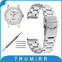 16mm 18mm 20mm 22mm 24mm Montre En Acier Inoxydable Bande pour Tissot T035 T050 PRC 200 T055 T097 T099 Sécurité Fermoir Bracelet Lien Bracelet