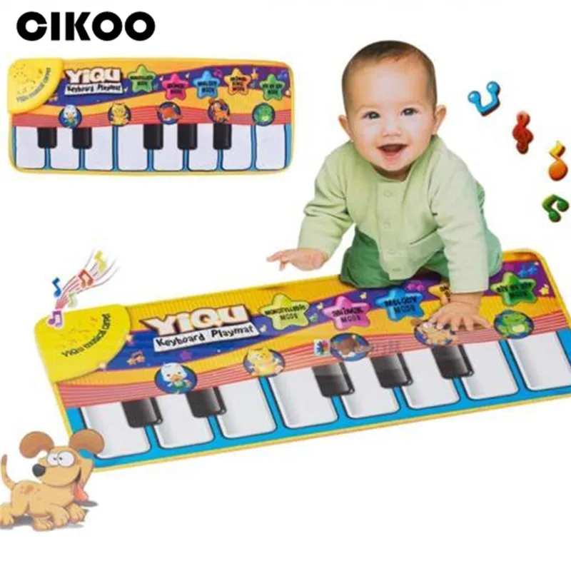 

CIKOO Baby Music Carpet Baby Music Mat Educational Baby Kid Child Piano Music Plat Mat 72*29cm