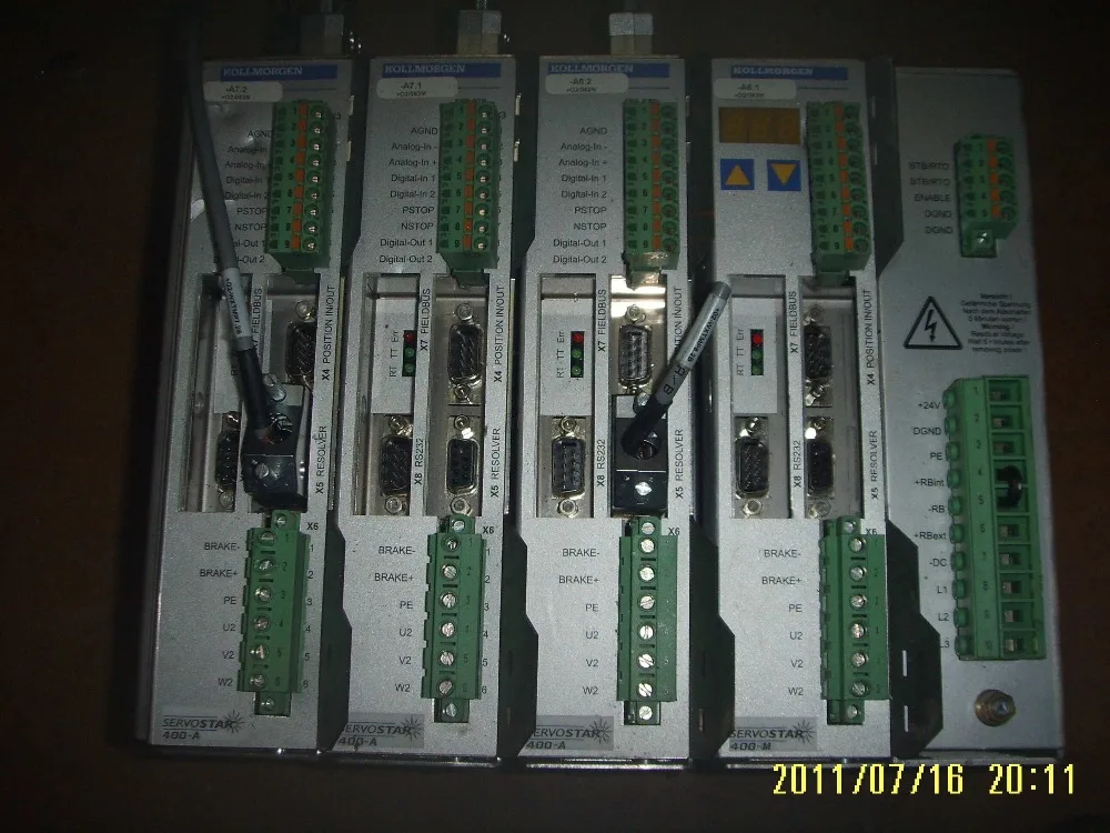 

KOLLMORGEN SERVOSTAR 400-M 443M-S SERVO AMPLIFIER used in good condition