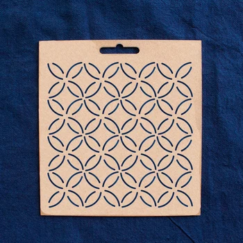 

Vintage wave transparent 20*20cm big size costura Embroidery quilt line template, patchwork ruler accessories plotting board