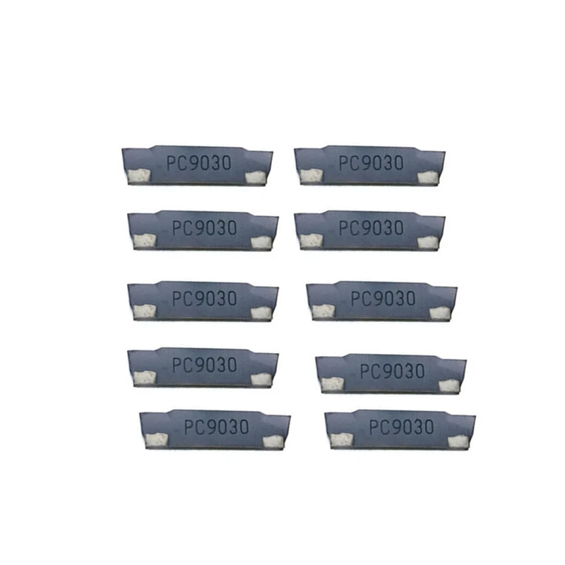 

10pcs/set MGMN200 G PC9030 2mm Grooving Carbide Inserts MGMN200-G Turning Tool Parting And Grooving Tool Parting Off