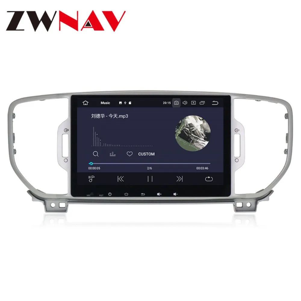 Flash Deal ZWNAV Android 9.0 4+32GB Car No DVD Player FOR KIA SPORTAGE 2016 2017 2018 Radio Ibiza GPS map Navigation with Mirroring link 5