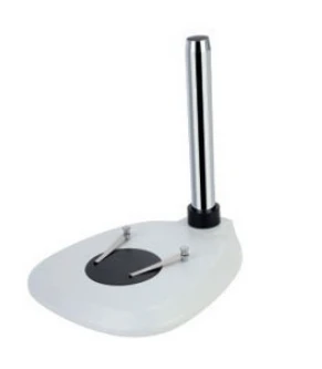 Zoom Microscope Pillar Sector Base with clip and 95mm Black &white working board