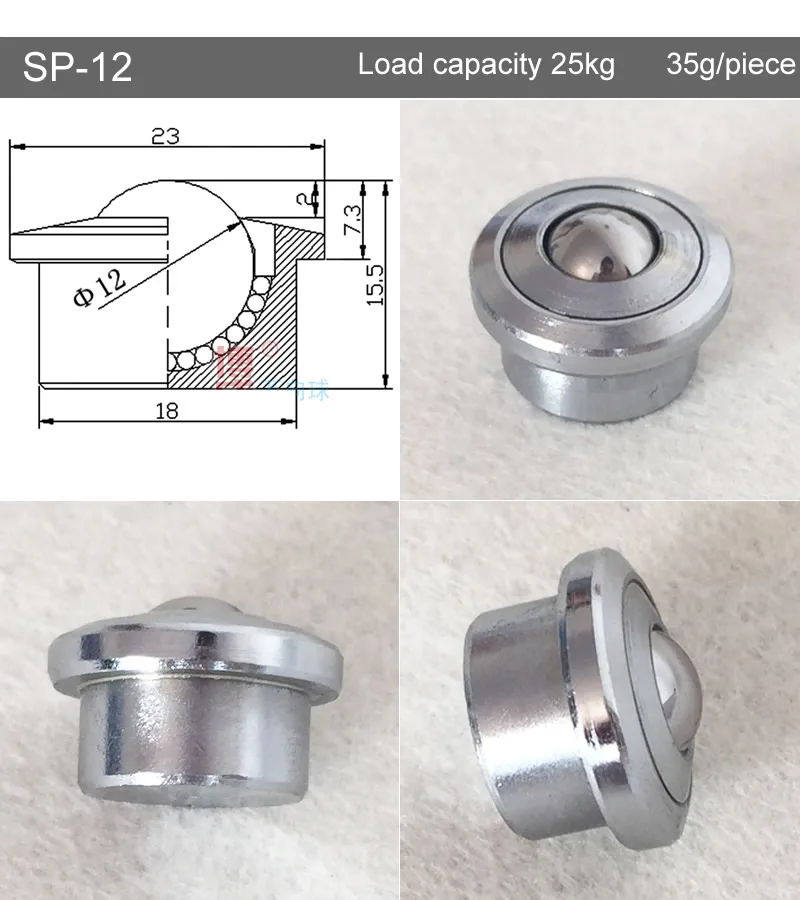 Магазин в фабрике оригинальные универсальные шарикоподшипники/колесо гибкое