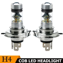 2x автомобиля H4 9003 HB2 100 W 8000 K Hi/Lo луч 20LED Туман света вождения DRL Лампа Белый