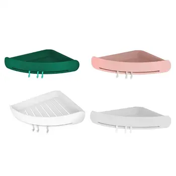 

Bathroom Shelf Shower Shampoo Soap Triangle Rack Cosmetic Storage Organizer Save space without damaging the wall
