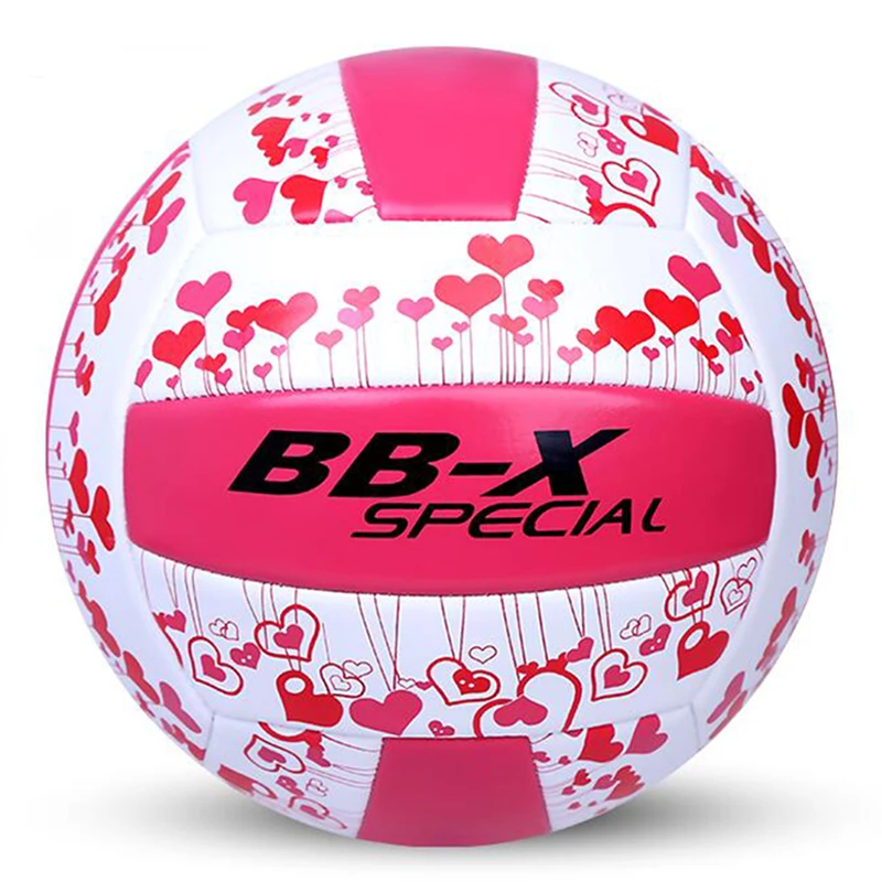 High Quality PU Leather Volleyball Ball Official Size 5 Beach