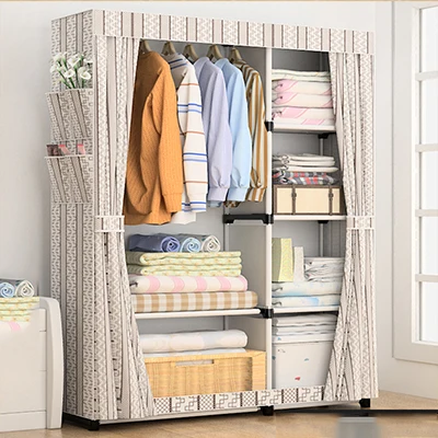 

Storage furniture DIY Non-woven fold PortableWhen the quarter wardrobe Cabinet bedroom furniture wardrobe bedroom organ