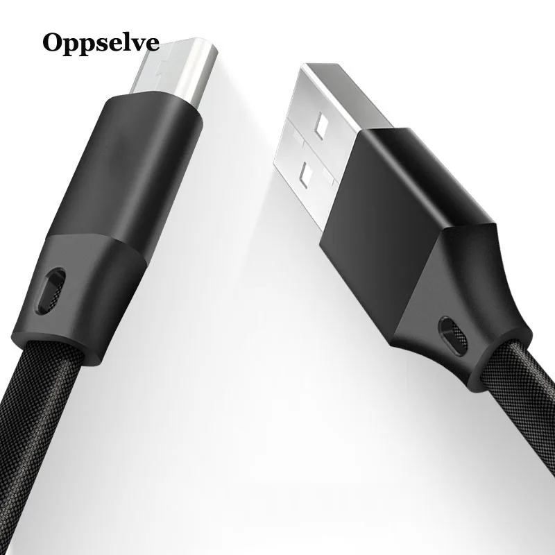 

Oppselve Micro USB Cable 2.4A Nylon Fast Charge USB Data Cable Mobile Phone Charging Cable For Samsung LG Android Tablet Cable