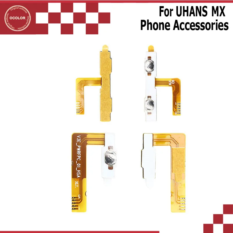 

ocolor For UHANS MX Power On Off Button Cable FPC For UHANS MX Volume Key Flex Cable Cell Phone Repair Mobile Phone Accessories
