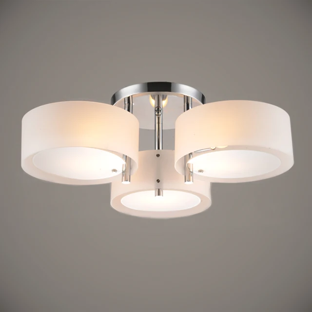 Modern Ceiling Light 3 Lights E26 E27 Brushed Nickel Acrylic Gl Modern Ceiling Light 3 Lights E26 E27 Brushed Nickel Acrylic Gl Flush Mount For Bed