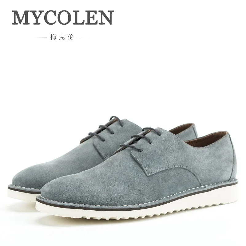 

MYCOLEN 2019 Casual Shoes Men Fashion Handmade Vintage Shoes Luxury Brand Male Shoes Genuine Leather Men'S Zapatos Hombre