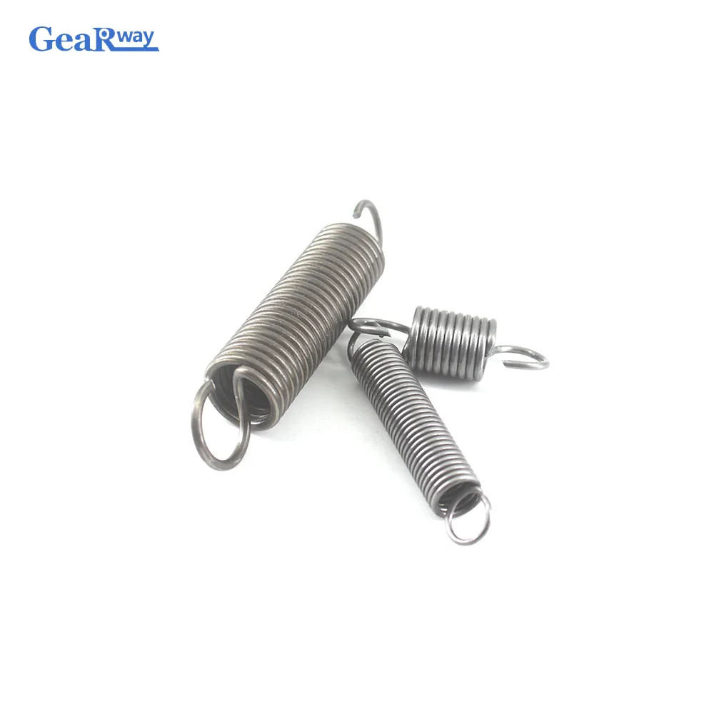 Gearway 5 шт. 1 мм Толщина 10 OD удлиненная пружина стальная 40/50/60/70/100/120/140 маленькие