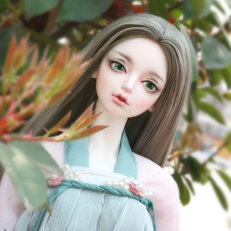 Парик куклы bjd для 1/3 1/4 парик куклы bjd для куклы bjd длинный прямой может Модель парик
