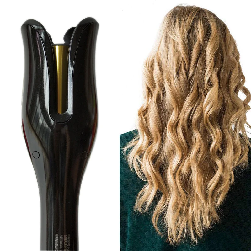 

Automatic Curling Iron Air Curler Wand Curl 1 Inch Rotating Magic Hair Curling Iron Salon Tools Titanium Auto Hair Curler