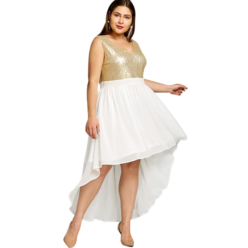 V neck a line dress plus size clothing V neck a line dress plus size clothing