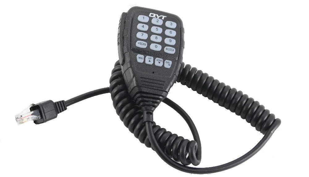 Динамик Микрофон для QYT KT-8900D KT-8900 KT8900R KT-7900D Mini-9800 KT8900 мобильное радио DTMF