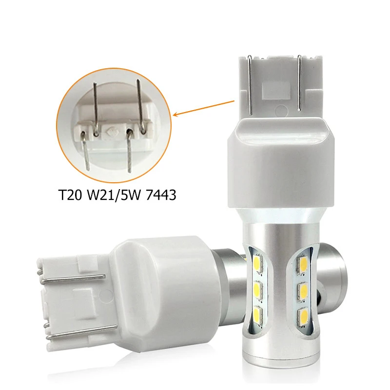 CNSUNNY светильник Автомобильный светодиодный обратный сигнальная лампа T15 W16W W21W W21/5 Вт Ba15s Bau15s Bay15d 3156 3157, сигнализирующий фонарь 5202 H11 Противотуманные фары DRL светодиодный светильник