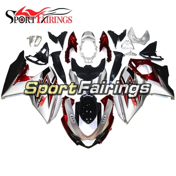 

Fairings For Suzuki GSXR1000 K9 09 10 11 12 13 14 GSX-R1000 2009 - 2014 Injection ABS Plastic Motorcycle Fairings Kit Silver Red