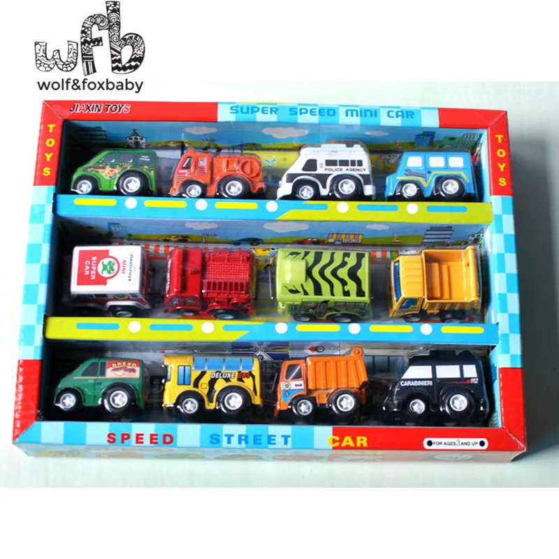 Buy Retail 12pcs/pack model car Baby kids infants