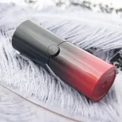 Бальзам для губ трубы пустые черный, красный градиент помада трубки поделки блеск для губ Упаковка Контейнер 12.1 мм F20173573