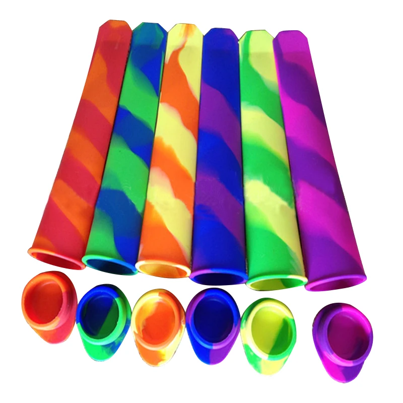 

Classical Silicone Push Up Ice Cream Jelly Lolly Pop Maker Popsicle Mould Mold colorful
