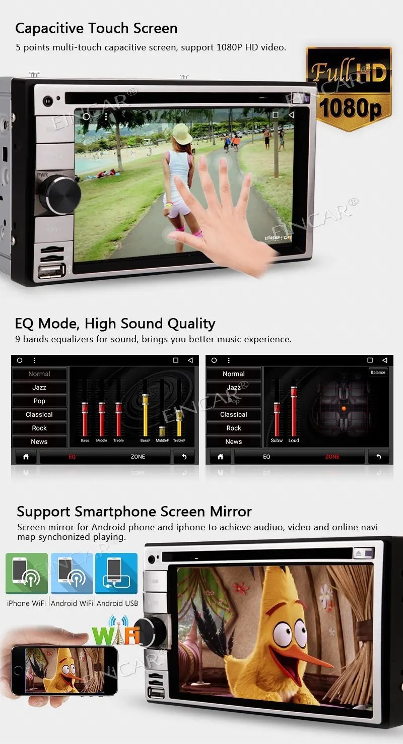 Best Android 7.1 Wifi Bluetooth GPS Module 1080P Video Car DVD Player FM/AM Radio Receiver with Phone Mirroring USB SD Free GPS Map 3 Best Android 7.1 Wifi Bluetooth GPS Module 1080P Video Car DVD Player FM/AM Radio Receiver with Phone Mirroring USB SD Free GPS Map 3