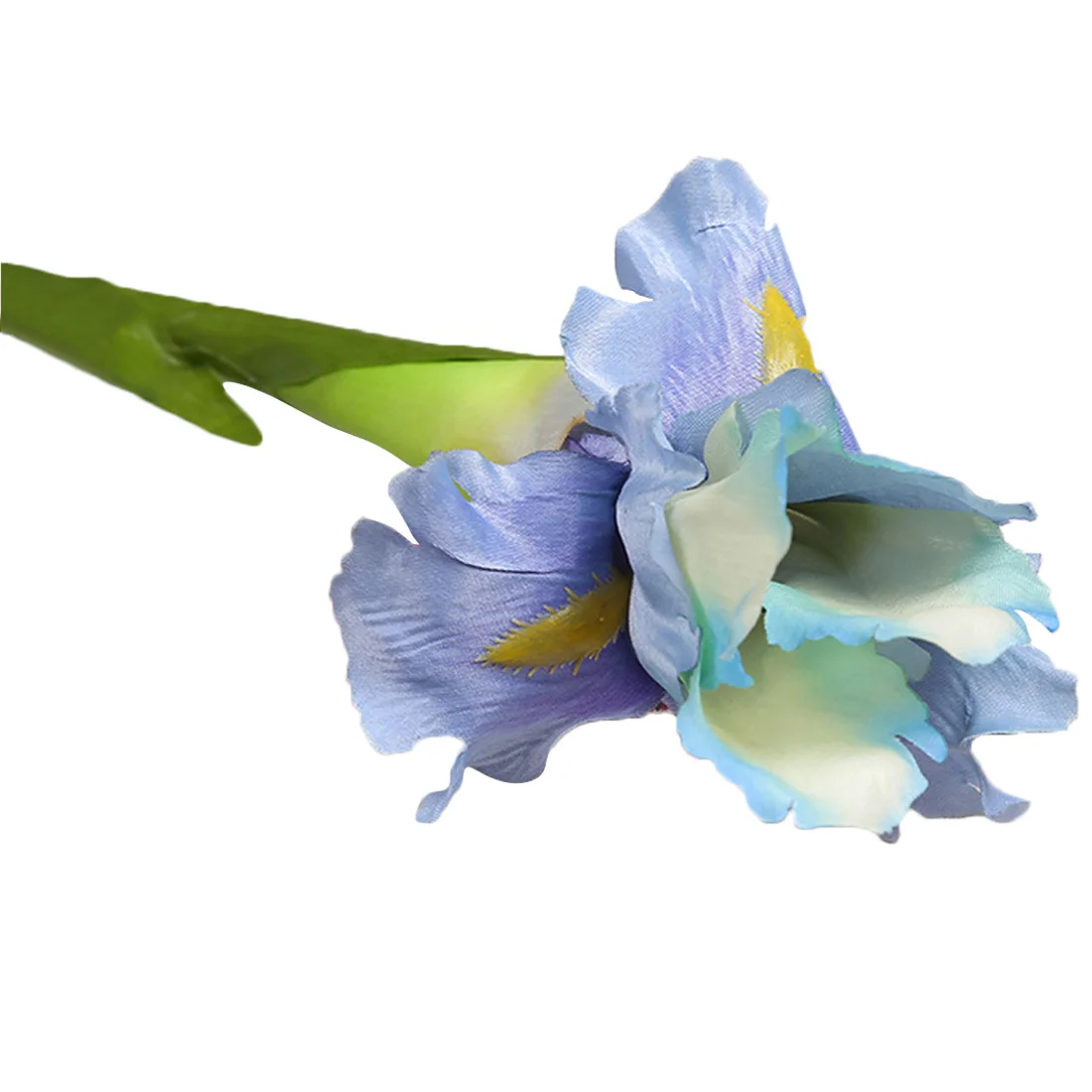 1 шт. искусственный цветок Ирландский цветок ирис ветка для весенней свадьбы DIY ВЕНОК мини-цветок на голову для свадебного украшения дома - Цвет: Romantic Purple