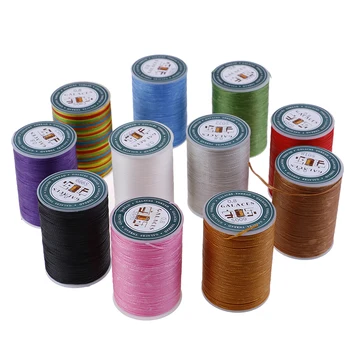 

1PCS Multicolor 90 Meter Sewing Thread Polyester Cord Waxed Thread Leather 0.8mm for DIY Tool Hand Stitching Thread