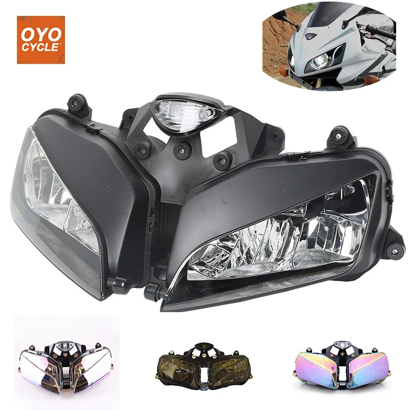 For 03 06 Honda CBR600R CBR 600RR Motorcycle Front Headlight Head Light