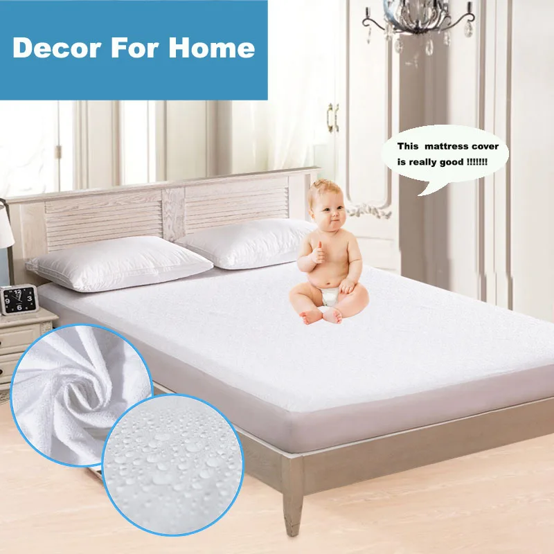 Hypoallergenic Waterproof Mattress Protector Living Terry Mattress Protectors