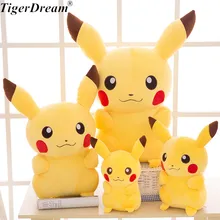 Anime Smile Pikachu Toy Animal Dolls Cute Plush Toys Children Soft PP Cotton Kids Birthday Christmas Gift 3 Size Anime Smile Pikachu Toy Animal Dolls Cute Plush Toys Children Soft PP Cotton Kids Birthday Christmas Gift 3 Size