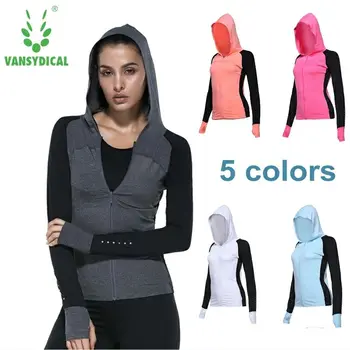 

Women Running Jackets Women Active Sports Running Hoodies Women GYM Fitness Sports Running Long Sleeves Hoodie