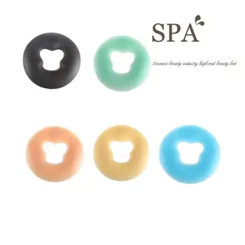 

L size comfortable SPA Use face Relax Face Cradle Cushion Face Rest Overlay Silicone lying massage face pillow + 100 pillow case