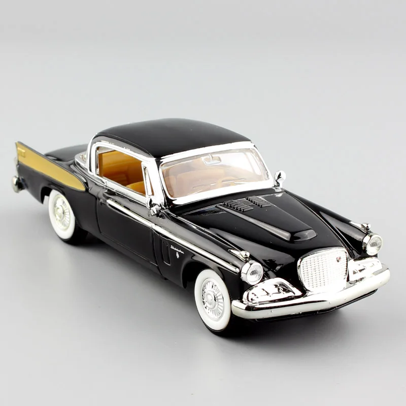 1/43 Масштаб Мини Делюкс 1958 Studebaker Golden Hawk hardtop coupe литой металлический мятный модельный автомобиль фургон игрушки для детей мальчик