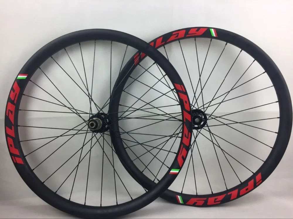 IPLAY 110/148 BOOST 40mm carbon MTB wheel BOOST 27.5er Carbon fiber wheel 40mm Width 650b carbon wheel mtb carbon 650B wheelset цена IPLAY 110/148 BOOST 40mm carbon MTB wheel BOOST 27.5er Carbon fiber wheel 40mm Width 650b carbon wheel mtb carbon 650B wheelset цены онлайн