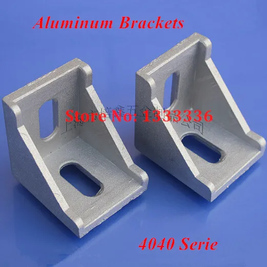 10 шт. угловые алюминиевые Кронштейны 40x40x35|aluminum corner brackets|corner bracketcorner fitting |
