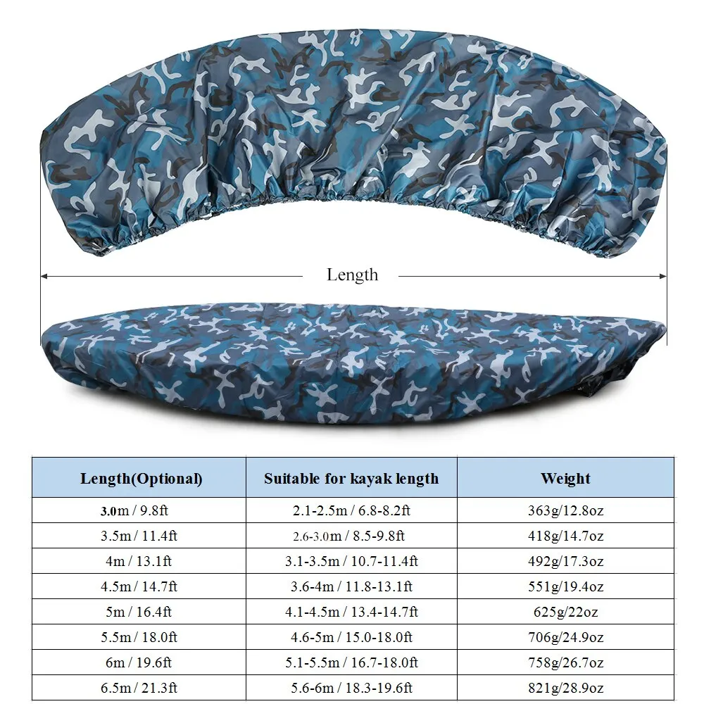 Универсальный каяк каноэ лодка Чехол для хранения устойчивы к ультрафиолетовому излучению пыли и воды чехол для хранения щит Водонепроницаемая лодка хранения пыли шил