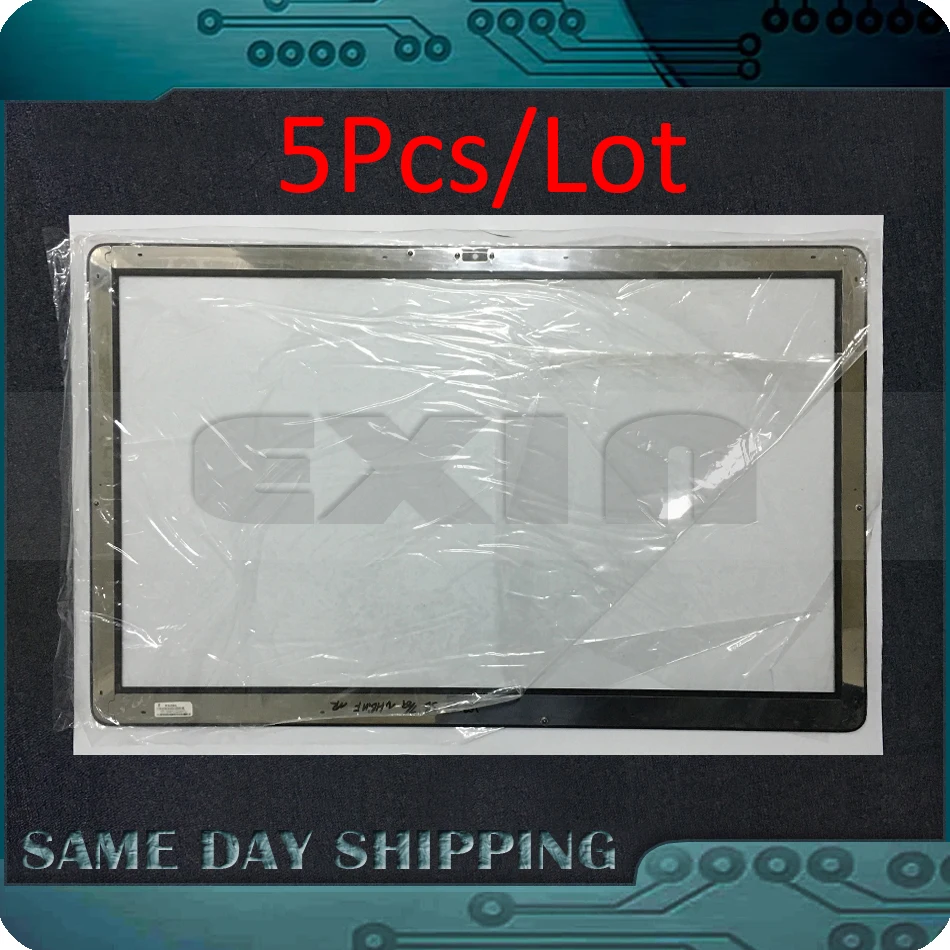 5Pcs Lot LCD Glass for Apple 27 Cinema Display A1316 Thunderbolt Display A1407 LCD Screen Front