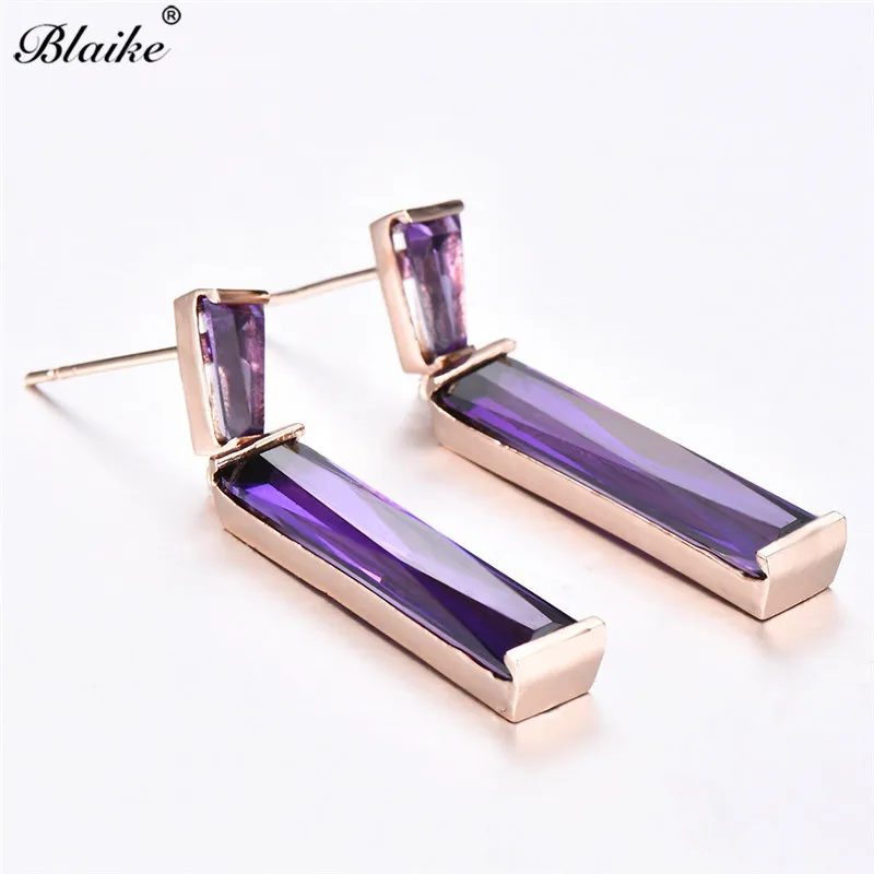 Женские серьги подвески Blaike длинные из