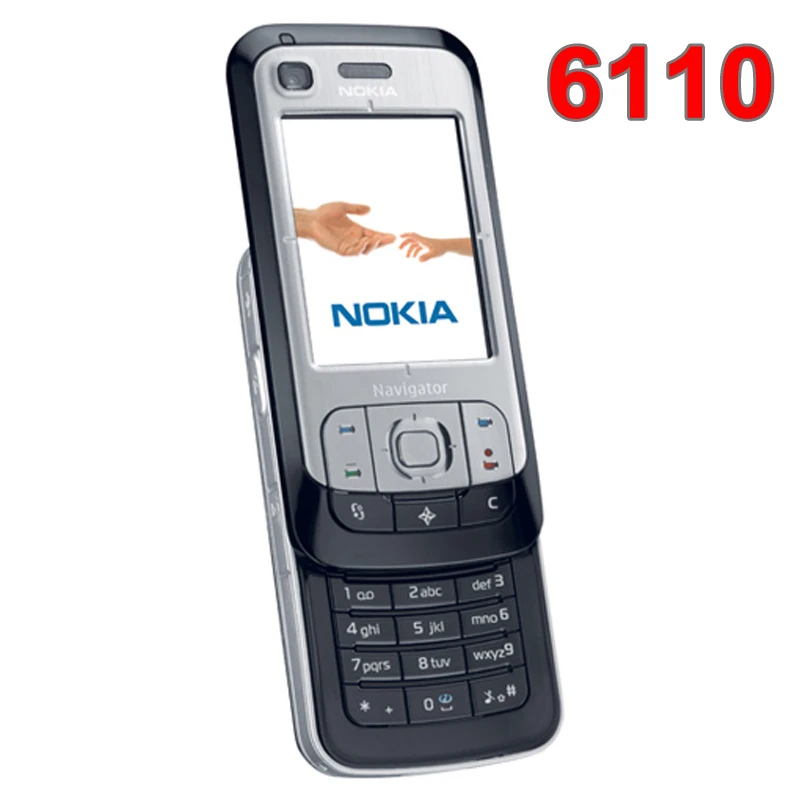 

Refurbished Original Unlocked NOKIA 6110 Navigator Mobile Phone Russian keyboard Arabic Keyboard