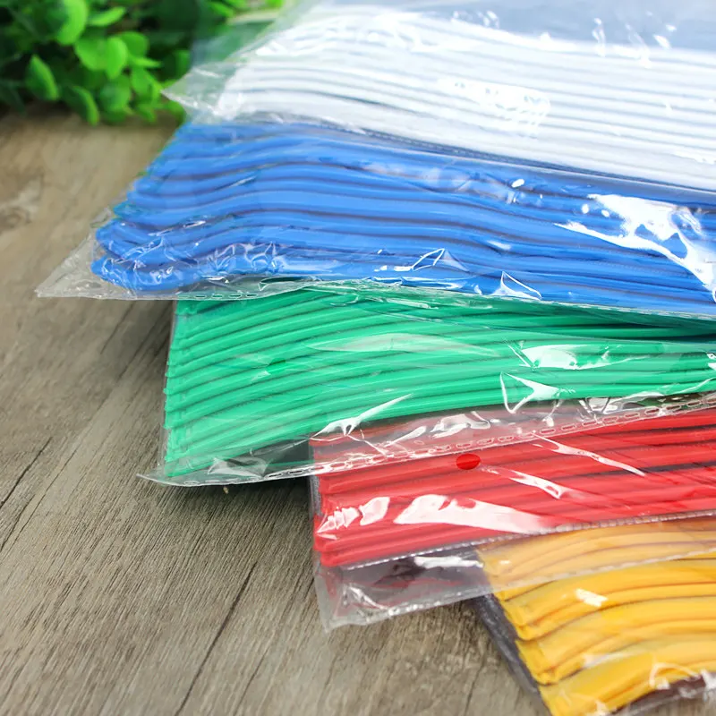 20pcs/set stationery A4/A5/A6 high quality PVC transparent edge bags file bag Office & School Supplies For Invoice Paper Data